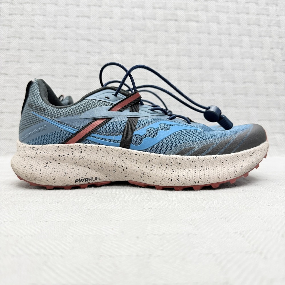 Saucony Ride 15 TR trail Blue Mens Size 8 Shoes S20775-31